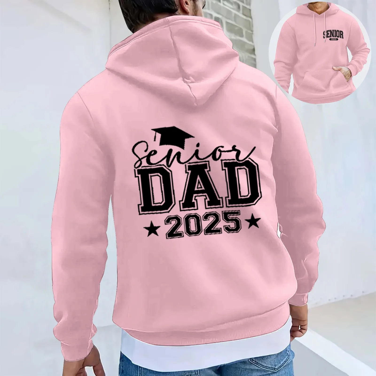 De volta à escola oversize hoodie para pai sênior, treino ao ar livre, jumpers vintage americanos, tamanho grande, jumper, y2k, 2025, novo