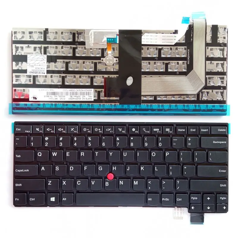 New US Keyboard for Lenovo Thinkpad T460P T470P Non-backlit