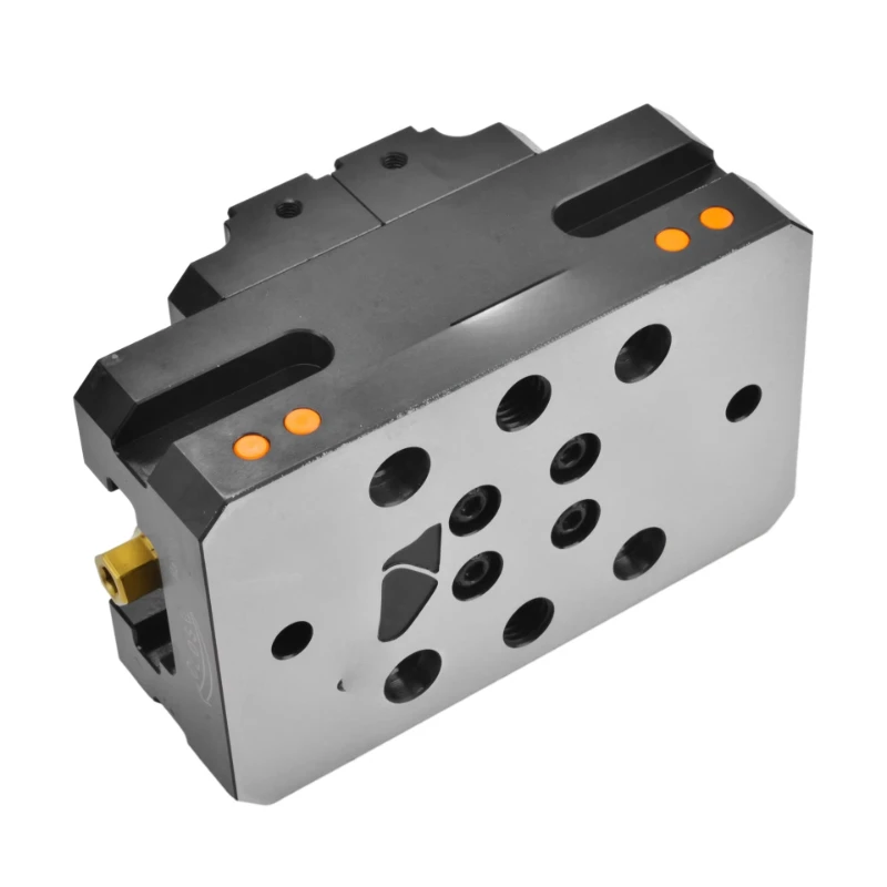 5-Axis compact self-centering vice KSSCV-M80130 numerical control tool
