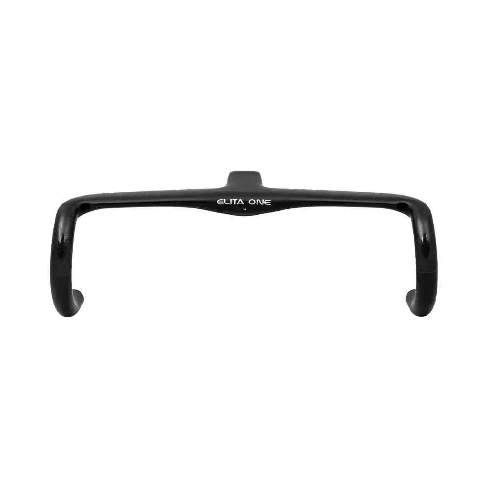 Elitaone sl8 estrada guiador de carbono barra dobrada 127mm gota 75mm roteamento cabo interno diâmetro do guiador da bicicleta com espaçador