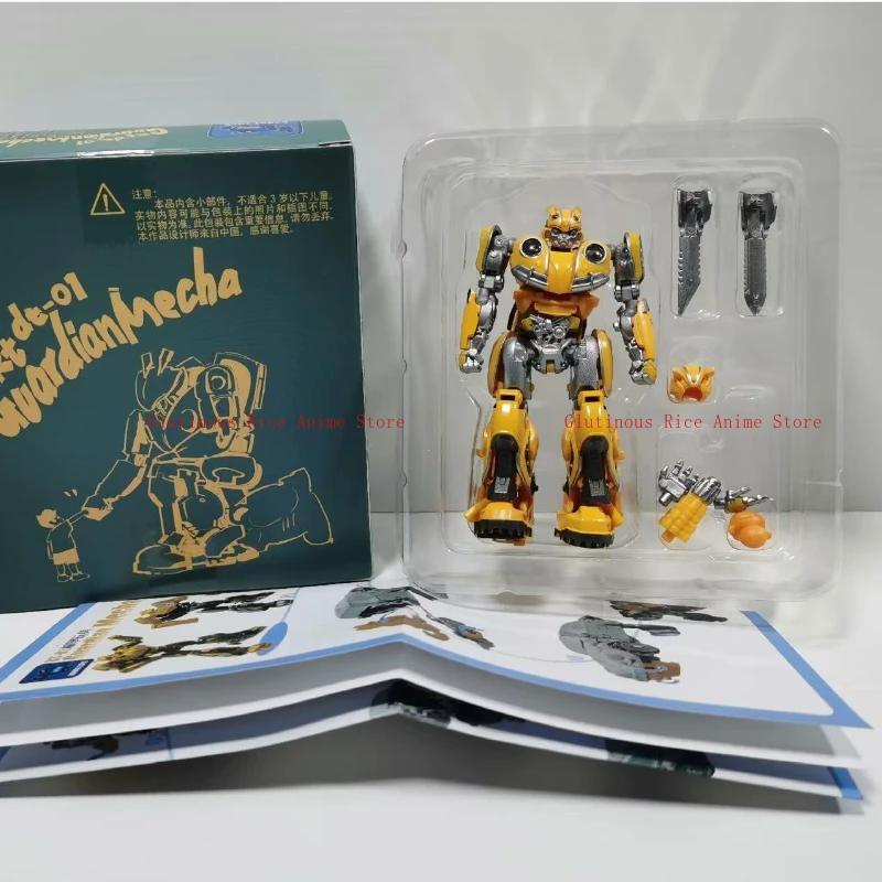 

Игрушки-роботы RT Soldier Bee Wasp/Yellow Leopard Warrior, маленькие трансформеры, модель аниме-фигурки, подарок на день рождения, студия