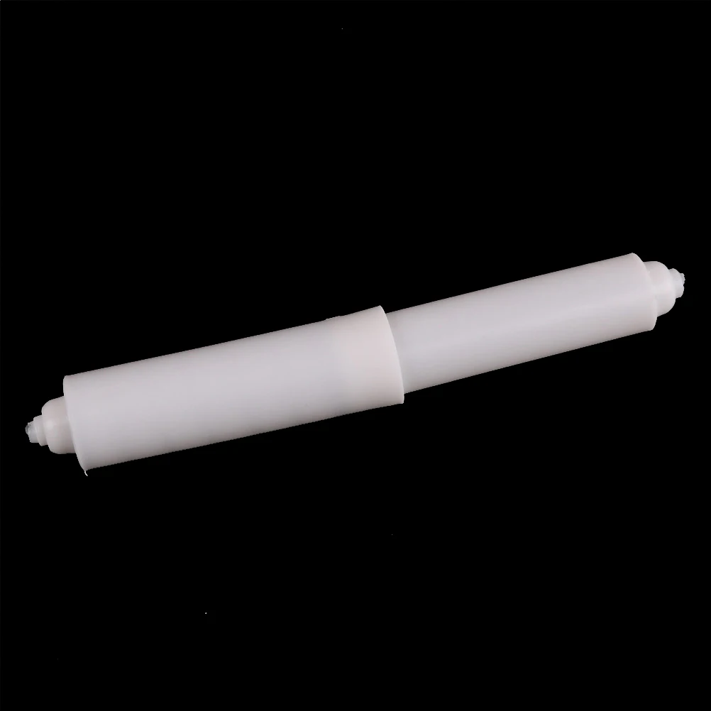 Tissue Box Adjustable Paper Roll Core Replacements Bathroom Plastic Toilet Paper Roll Rods Spring Paper Holder Cores