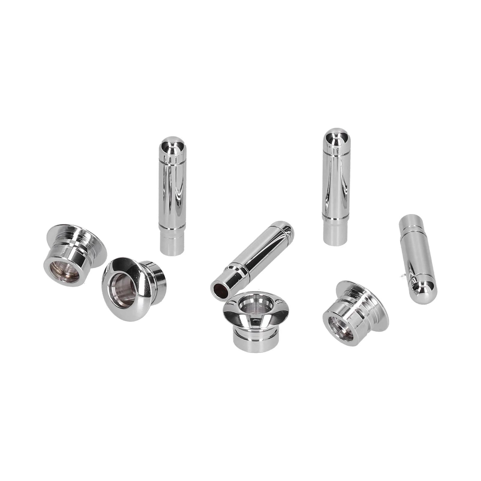 Car Door Lock Knob with Cover ABS Chrome Replacement for Chevrolet TRAX/Cruze/Malibu Inner Door Lock Pin Trim Car Accessories