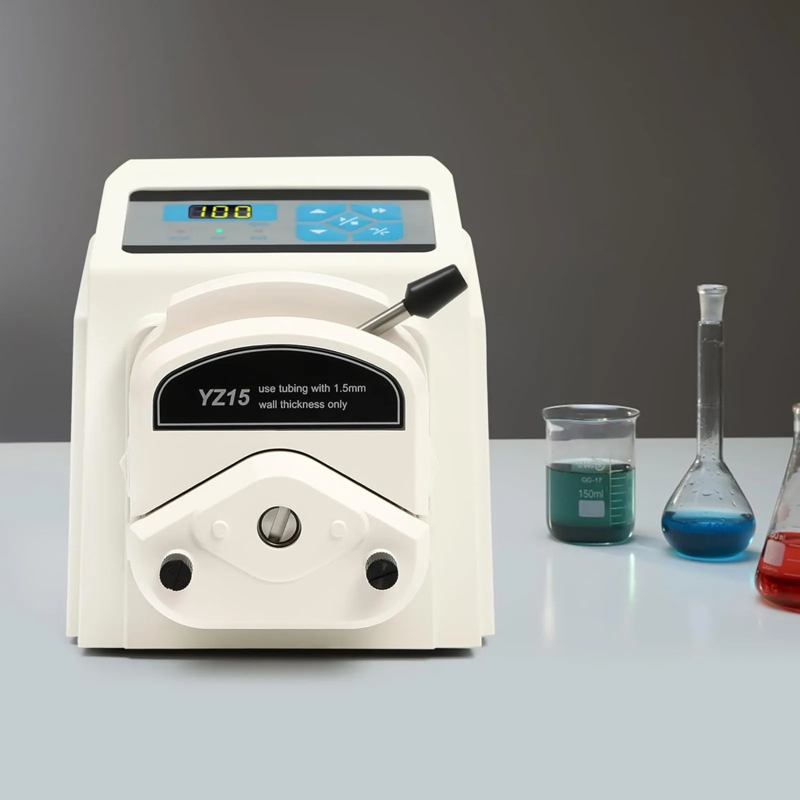 

YZ15-13A Перистальтический насос с переменной скоростью и головкой насоса, промышленный насос для дозирования жидкости с переменной скоростью, скорость расхода 0,07-380 м/мин