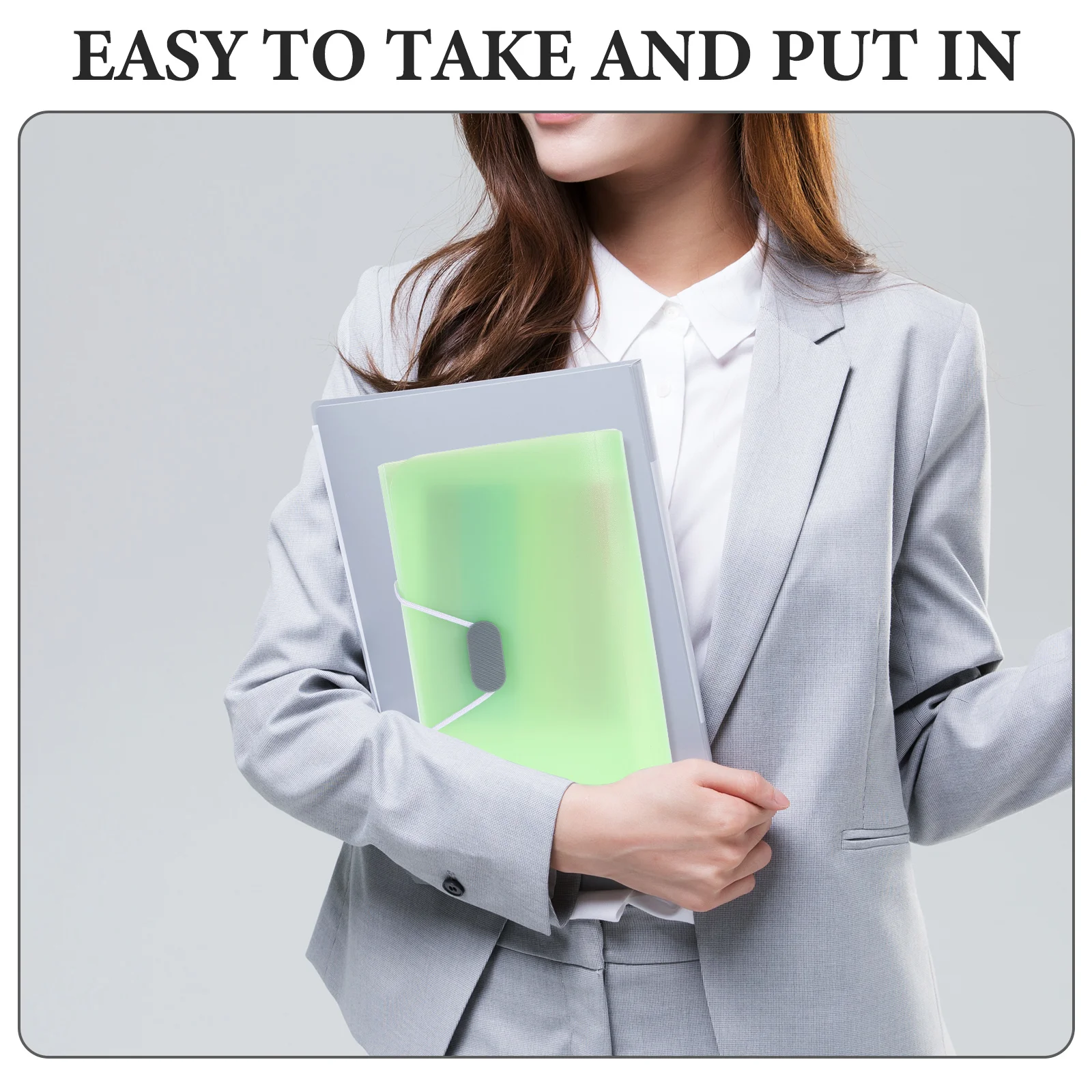 File Folders Accordion Document Filing Boxes for Home Pp Large Capacity Receipt Organizer