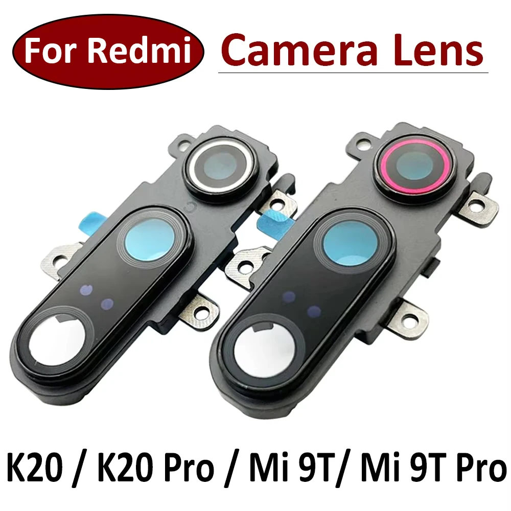 New For Xiaomi Mi 9T / Mi 9T Pro / Redmi K20 / K20 Pro Back Rear Camera Glass Lens Circle Cover With Adhensive