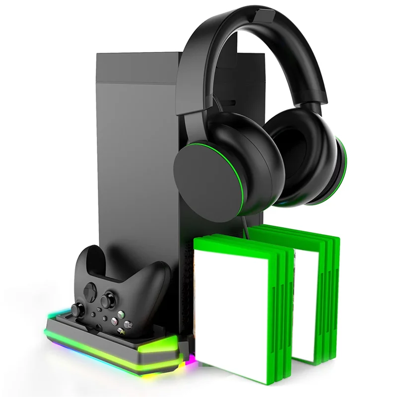 

Vertical Charging Stand PG-XBX028S Intelligent Temperature Controlled Cooling Fan For Host