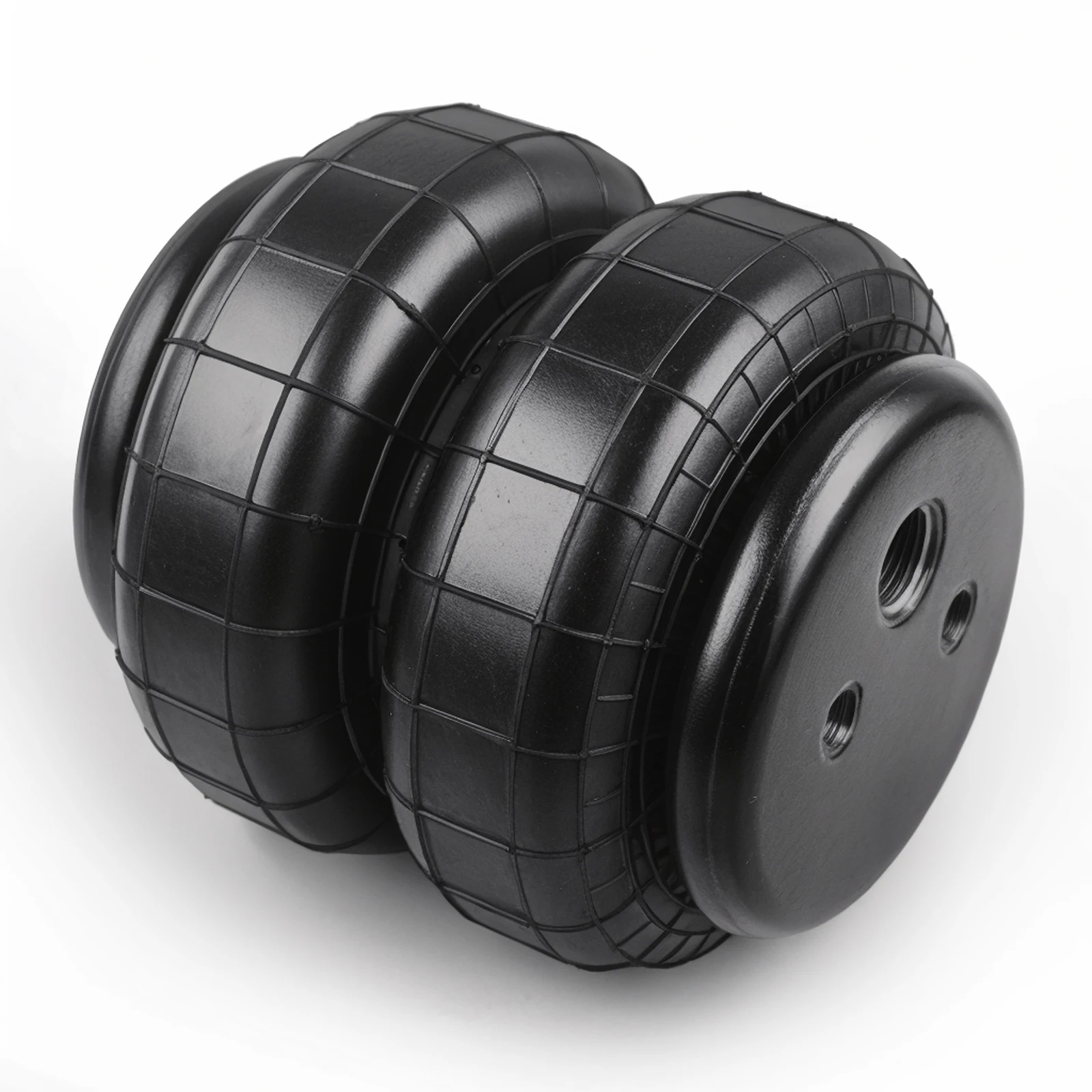 

2000lbs 145mm Diameter Air suspension Double convolute rubber airspring airbag shock absorber 2E6X6