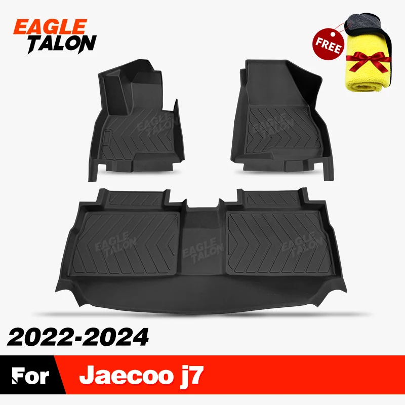 Custom All-Weather TPE Floor Mat For Jaecoo j7 2022-2024 2023 Carpet Cover Waterproof Automotive Interior Protector Accessories