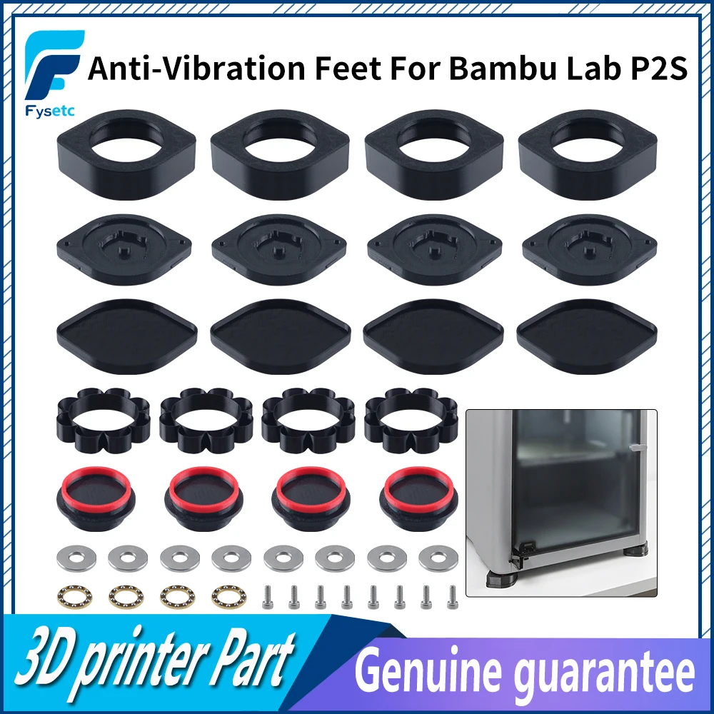 

Anti-Vibration Feet For Bambu Lab P2S Effectively Reduces Desktop Shaking For Bambu Lab P2S 3D Printer Accessories