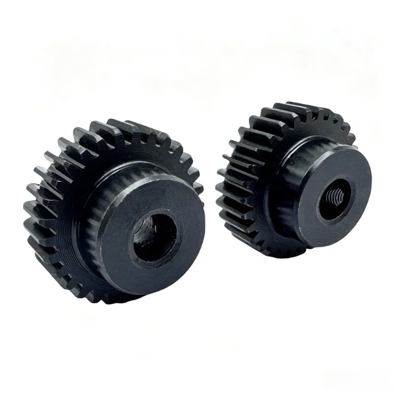 1pcs 1 Module 1Mod Spur Gear with Hub Boss Motor Pinion Straight Gear 15-100 Teeth 15T 20T 30T 40T 50T 60T 80T 100T for Motor