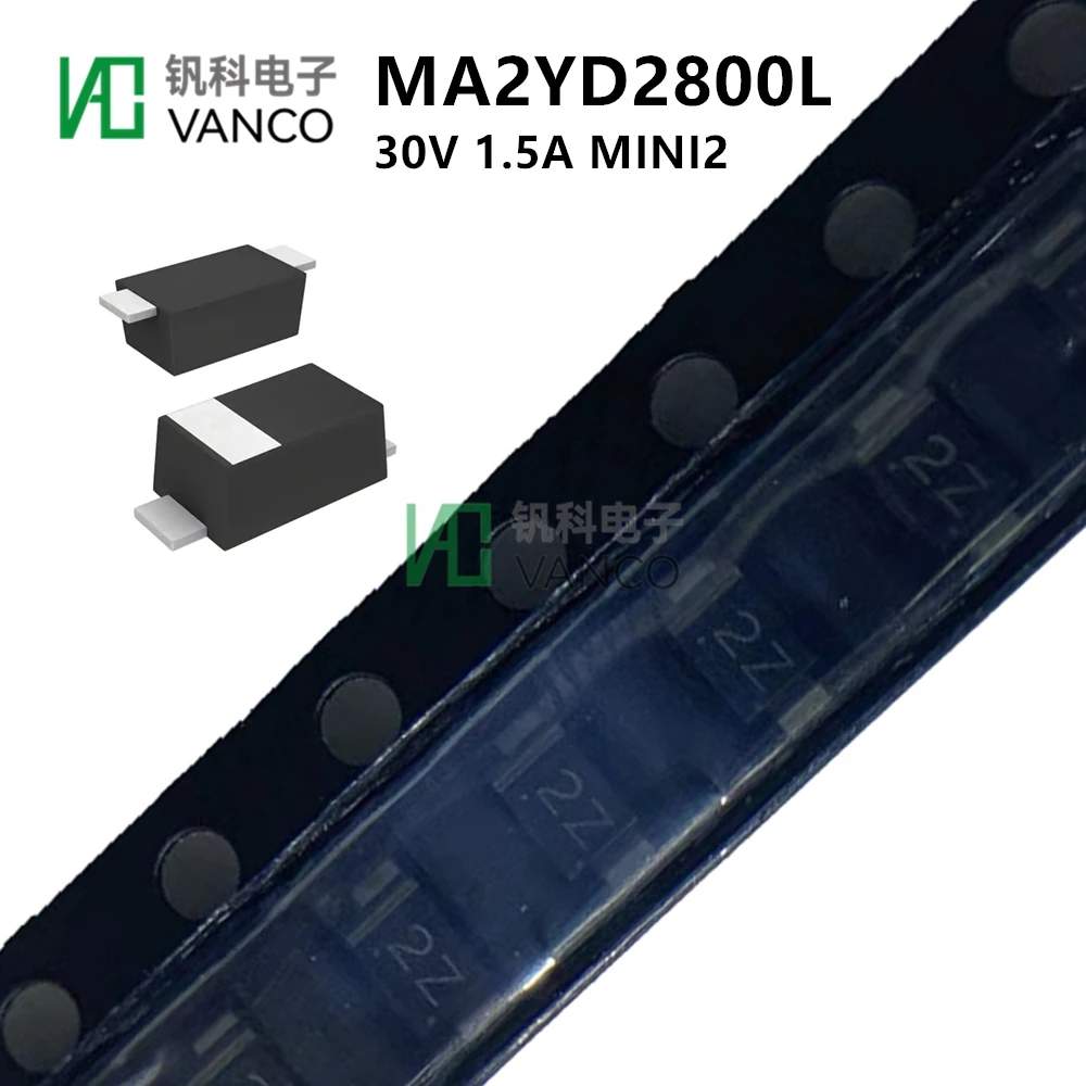 10pcs DIODE Kit MA2YD2800L SCHOTTKY 30V 1.5A MINI2 In Sctock