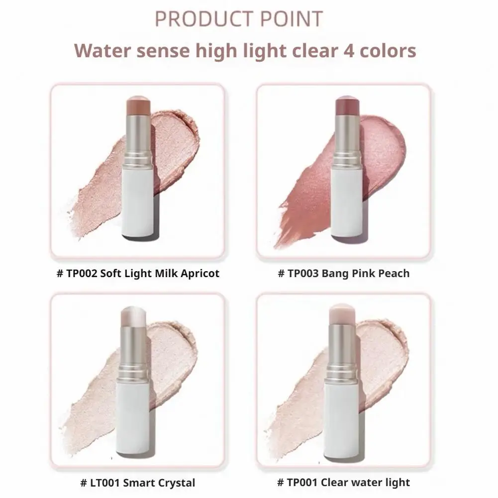Koreaanse Hince Hoogglans Stick Markeerstift Blush Water Licht Shimmer Waterdichte Contour Illuminator Fleuren Contouren Make-up