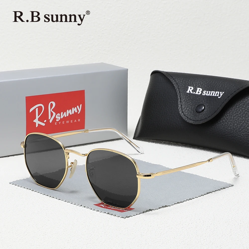 نظارات شمسية بإطار معدني مستقطب UV400 نظارات شمسية كاجوال للقيادة للنساء والرجال وإكسسوارات نظارات العطلات