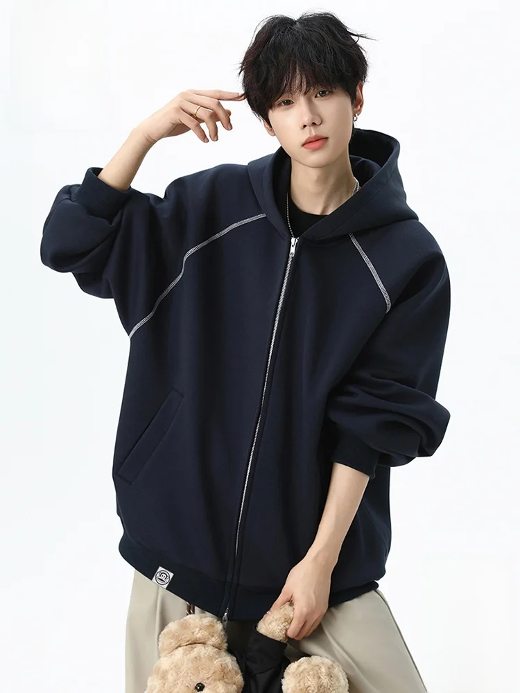 

PaulFrank M Hooded Open Cardigan Sweatirt Loose Casual Autumn Winter Outerwear Comfortable Cotton Polyester Blend