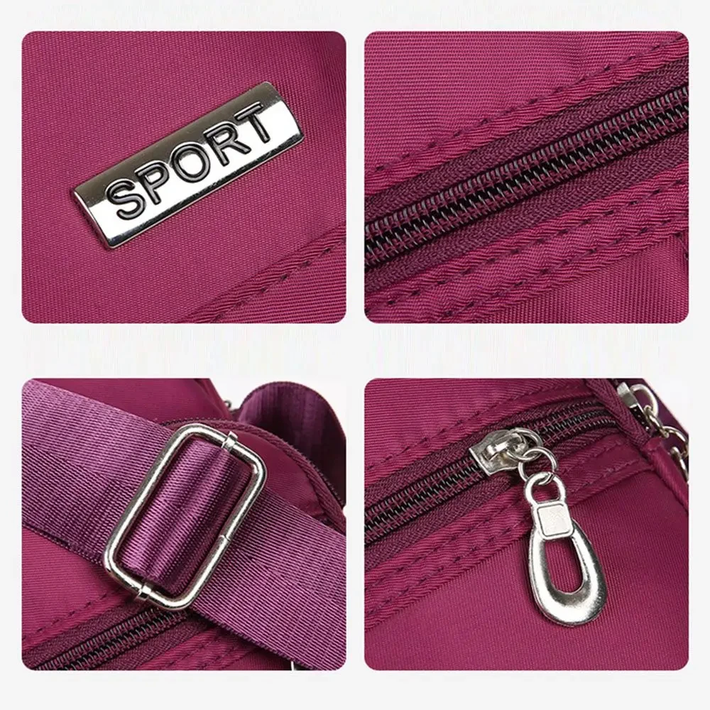 Männer Tasche Koreanische Version Casual Große Kapazität Multi Schicht Wasserdicht Eine Schulter Schräge Straddle Tasche Männer Und Frauen Busine – Detail 6