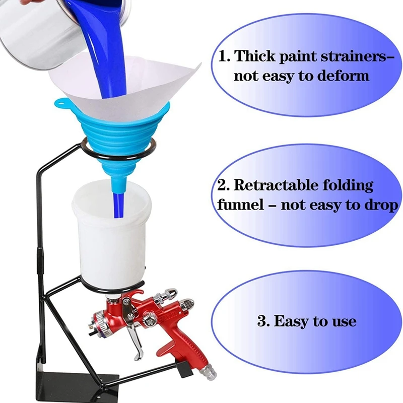 101 Stuks Verf Filter Trechter Wegwerp Verf Filte Trechters Papier Zuiverende Inspanning Cup