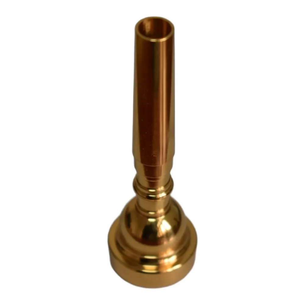 Golden Trumpet Mouthpiece Multiple Size Trumpet Options Brass Musician 7C Mouthpiece Brass Material Clear Precise Tones