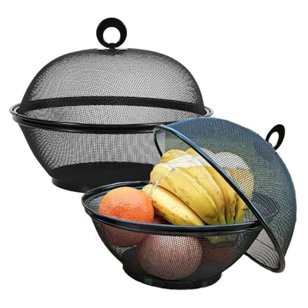 75STO-سلة فواكه مع لمنع الحشرات والذباب، صينية فواكه مع منع ذباب الفاكهة