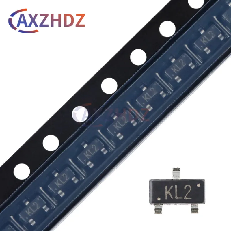 100PCS KL1 KL2 KL3 KL4 SOT-23 BAT54A BAT54C BAT54S BAT54 30V 200mA Schottky Diode SMD Transistors BAT54LT1G