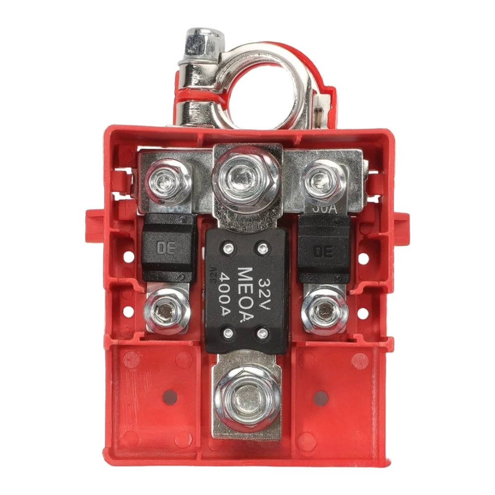 Red Positive Battery Terminal Cable Clamp 8200381281 For Renault For Clio III For Megane Car Charging System Replacement Part