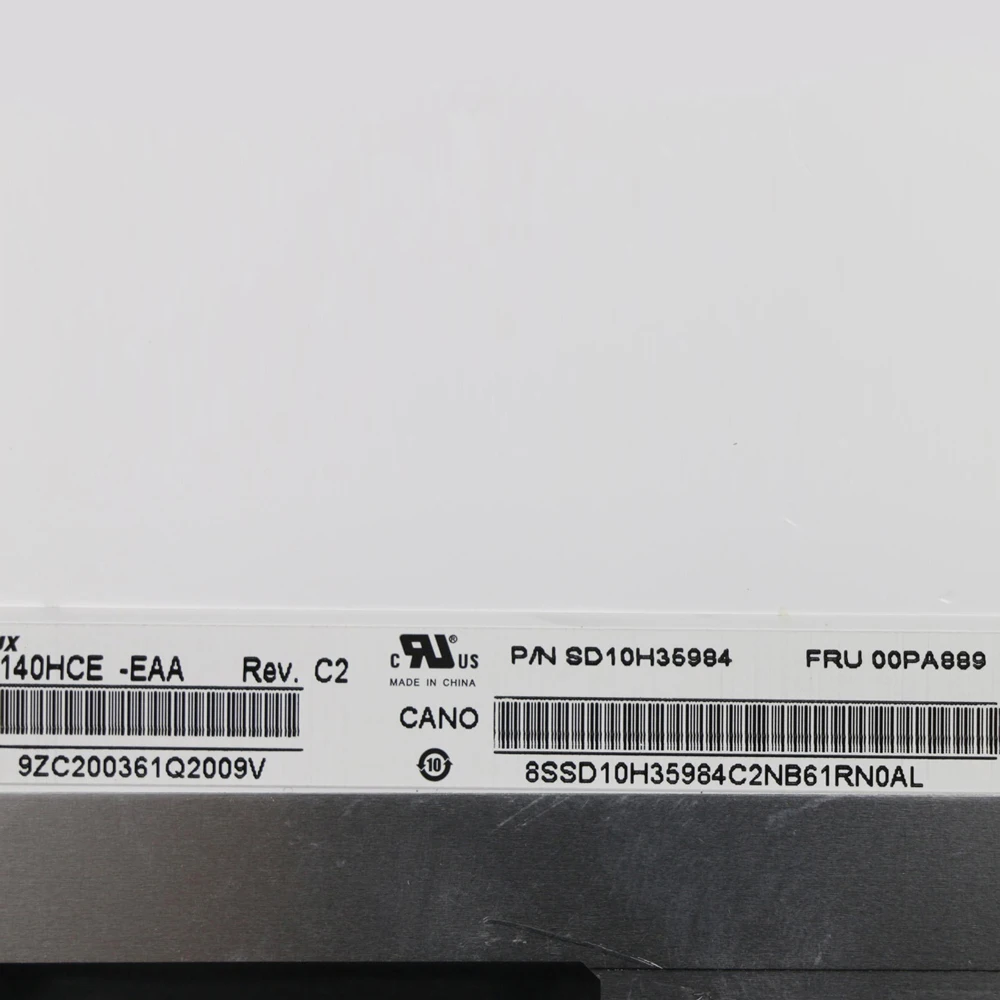 For 14.0 Inch Laptop LCD Screen Display Panel N140HCA-EAA M140NWF5R3 IPS 1920X1080 Slim EDP 30 Pins Matrix Replacement