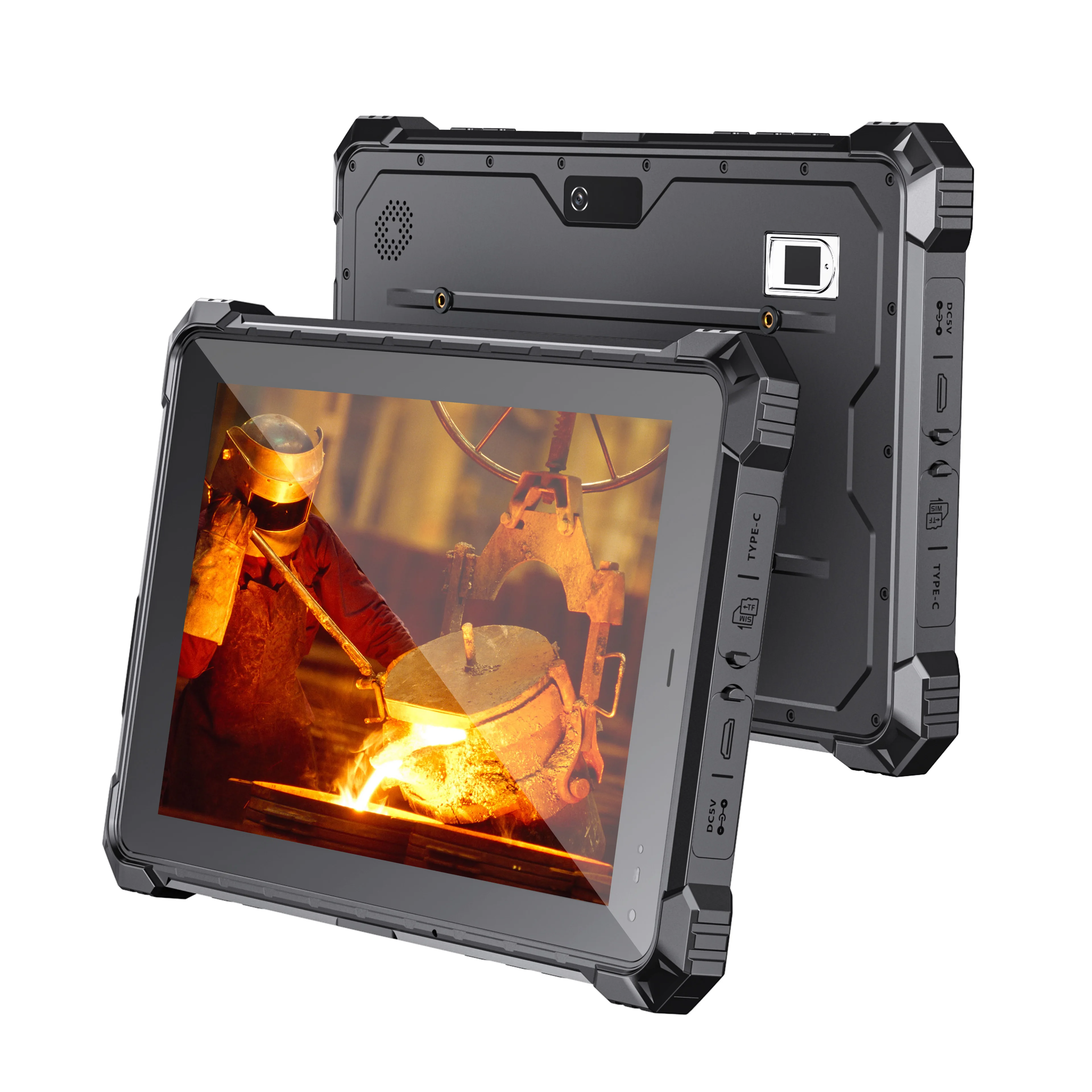 

Cenava 10.1" Win 11 Rugged Tablet MA Certified 1D 2D Scanner With NFC RJ45 SIM Card Wifi Industrial Tablet