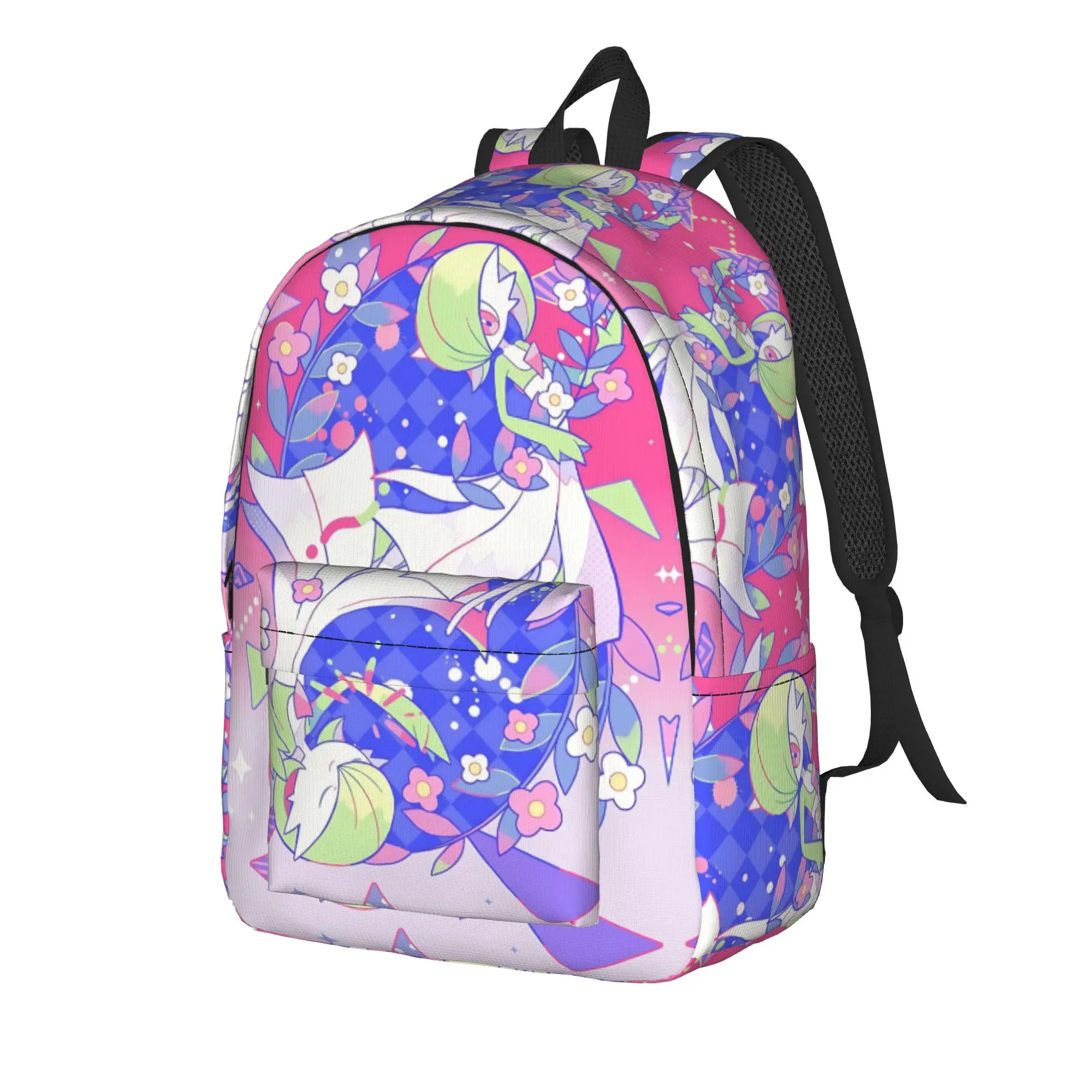 Fashion pokemon summer vibes theme Backpack  Mochilas New Travel Large Capacity Rucksack