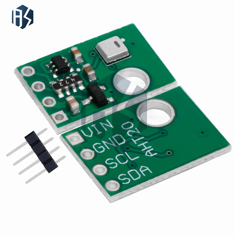 AHT20 I2C Digital Temperature & Humidity Sensor Module  - High-Precision 0.024% RH/0.01℃ Probe with DFN6 Package