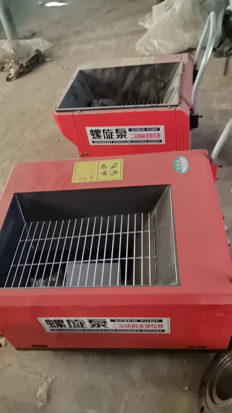 Customized Low Noise Concrete Screw Pump Building Construction Mortar Delivery Pump