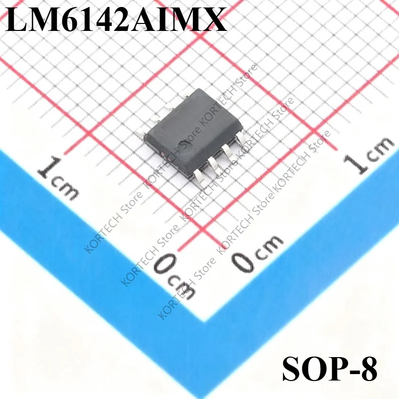 10PCS LM6142AIM LM6142AIMX Operational Amplifier SOP-8 New Original Stock