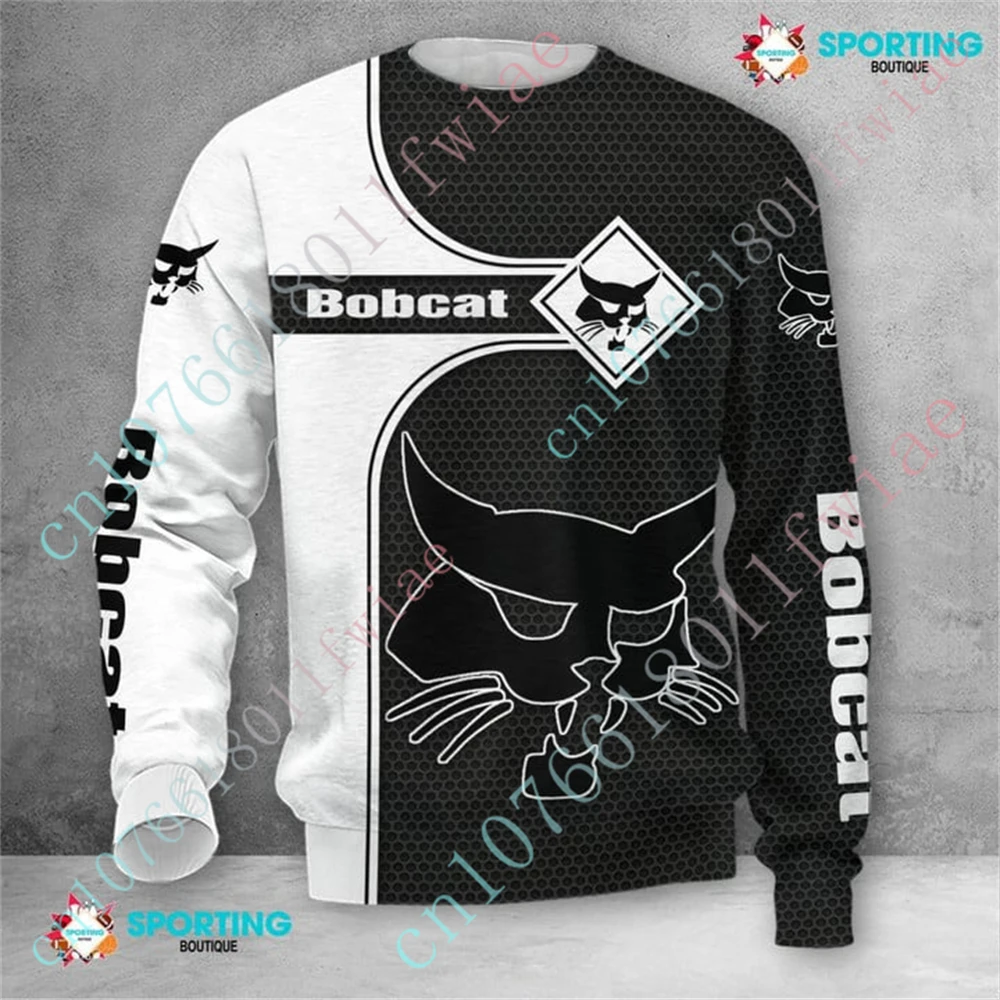 Bobcat T-Shirts Unisex Kleidung Harajuku Sweatshirt lässig Luxus o Hals Langarm Anime T-Shirt für Männer Frauen benutzer definierte Logo