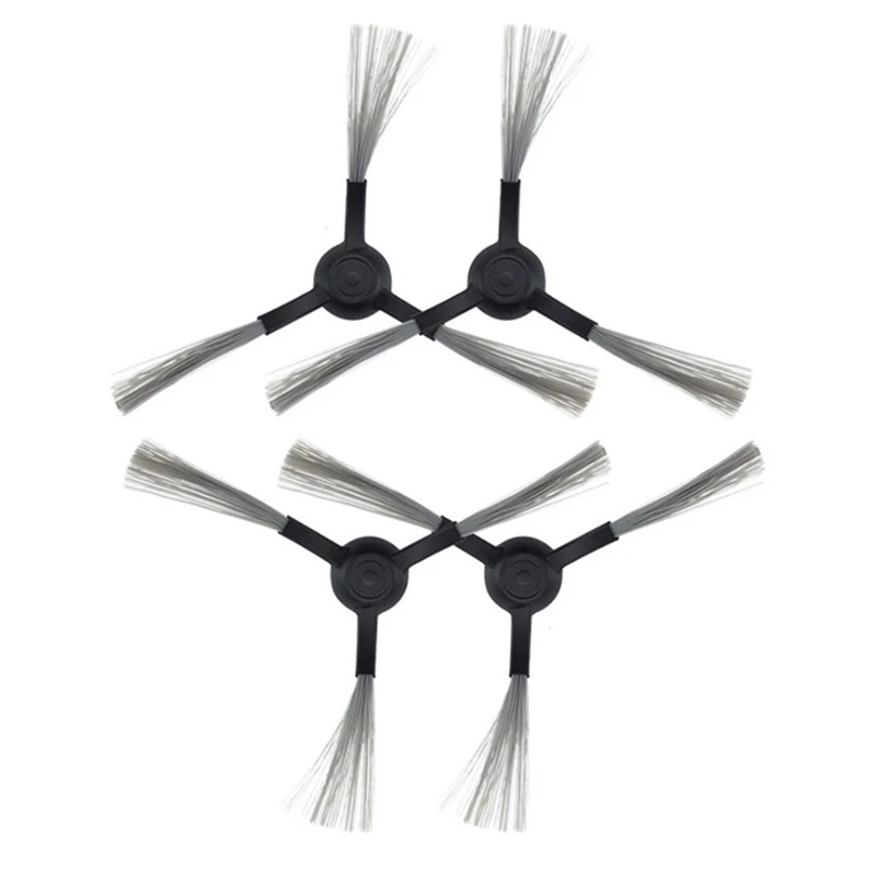 ABJA-4 pièces pour aspirateur Robot Xiaomi Mi Roborock 1C, pièces de rechange pour brosse latérale, brosse latérale noire