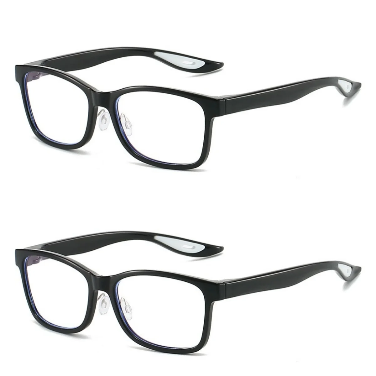 

2pcs Reading Glasses Presbyopic Eyewear Male Female Far sight Glasses with Strength 0 +100 to +400