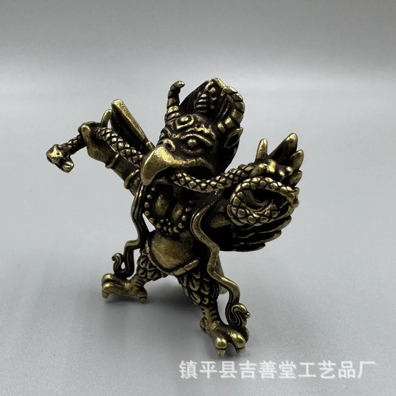 Brass Large Hawk Redpoll Ornaments Tibetan Dapeng Bird Tibetan Hanging Piece Pendant