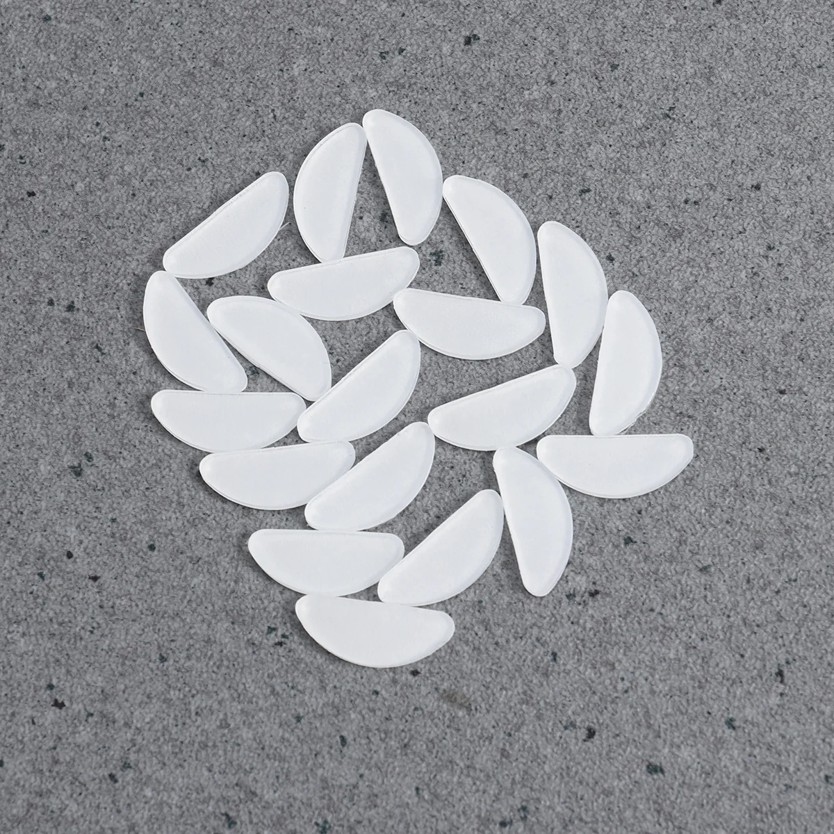 10 pz Naselli Antiscivolo Occhiali In Silicone Ponte Antiscivolo Bianco Autoadesivo Altezza Aumentare Montature In Plastica Occhiali