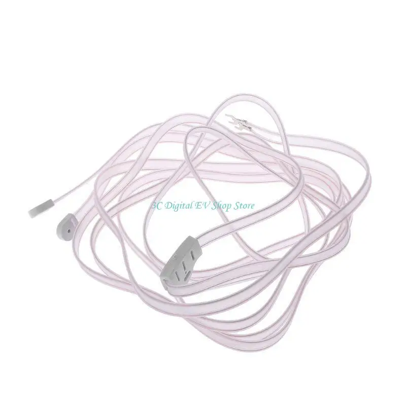 E74D Coax Antenna FM Radio Dipole Aerial Spade Plug Terminal Connection DAB Indoor