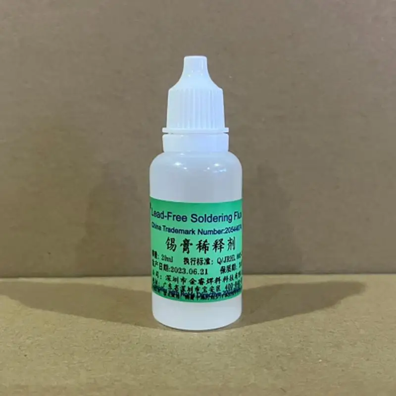 Special Diluent For Solder Paste 138/183℃ Solder Paste Activator Solder Revivally Agent 2024 New