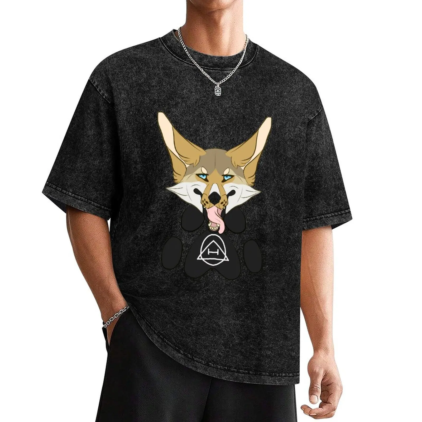 Canine Coyote Therian T-Shirt vintage graphic tee customizeds shirts graphic tee men