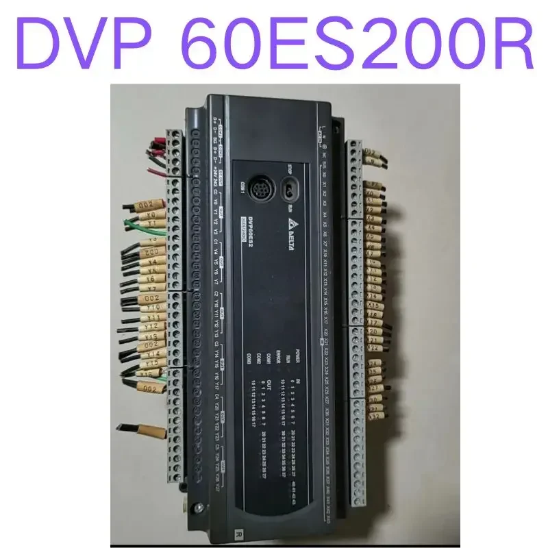

Second-hand test OK Actual shooting PLC DVP60ES200R