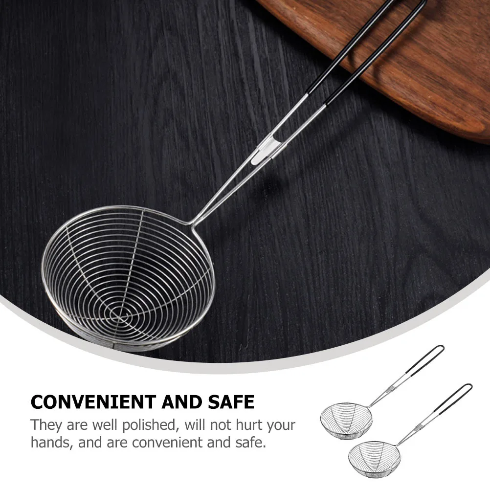 

9Pcs Stainless Steel Filter Spoons Pearl Milk Tea Colanders Kitchen Gadgets Multipurpose Kitchen Supplies