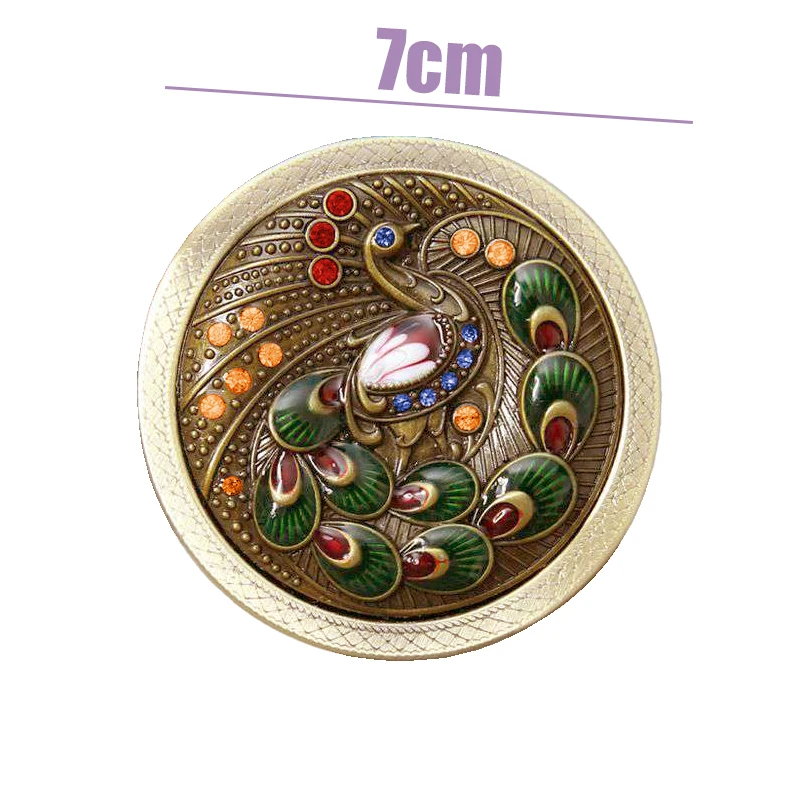 Copper Mirror Creative Cosmetic Tools Copper Makeup Mirror Mini Magnifying Mirror