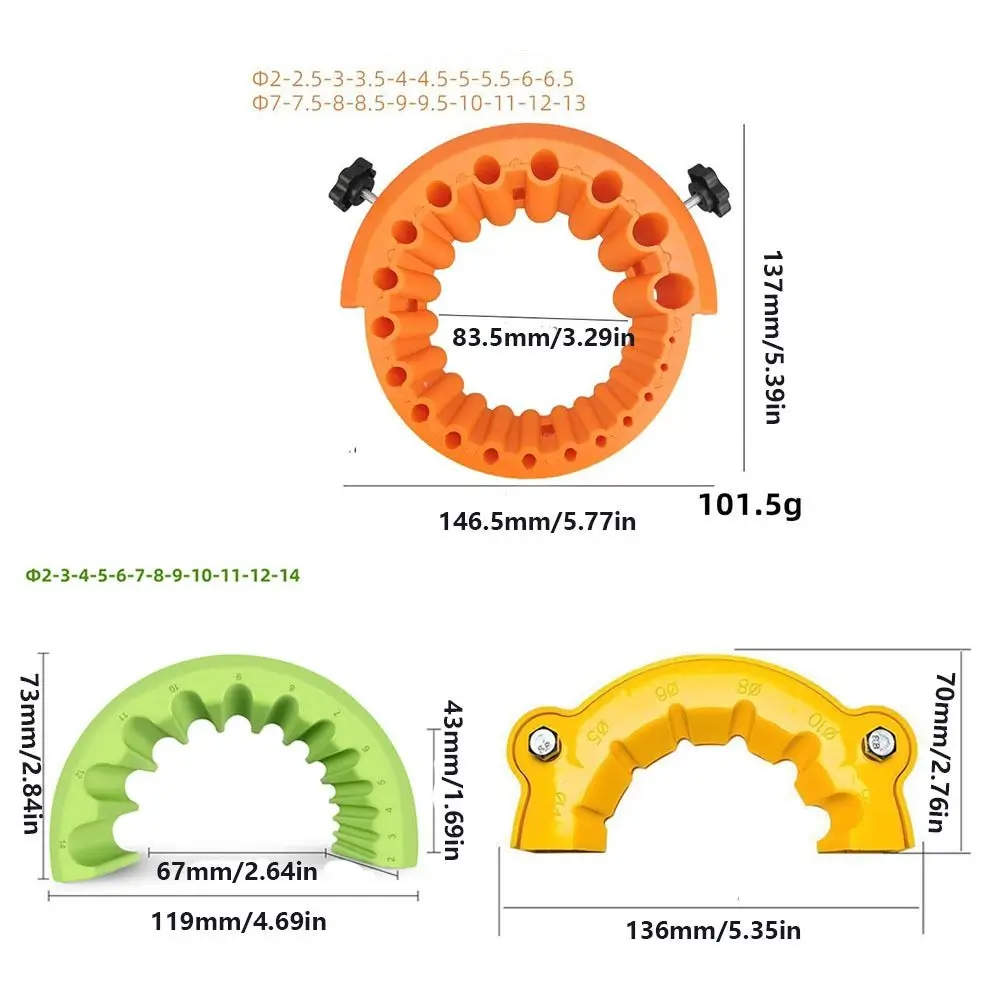 High-performance High-performance Utility Tools Precise Thickened Drill Bits Sharpener Holder Efficient 20 holes