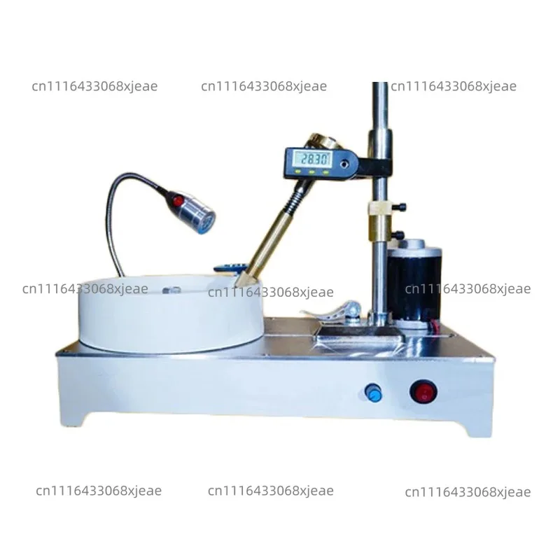 1PC Digital Display Small Jade Jewelry Cutting Machine Adjustable Speed Gemstone  Tool for Precise Processing