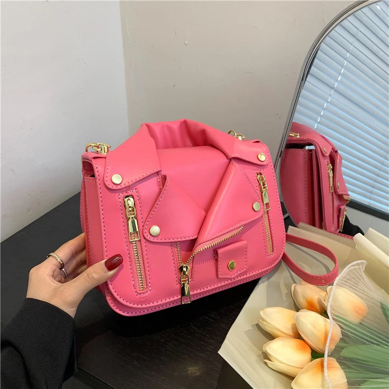 

Vintage Jacket Handbags and Purses for Women Shoulder Crossbody Bags 2023 New Brand Designer Messenger Bag High Quality