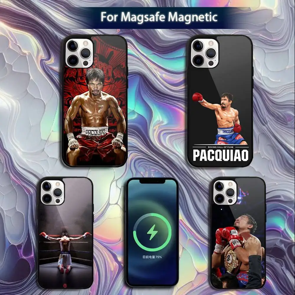 

Manny Pacquiao Mobile Phone Case For iPhone 16e,16,15,14,13,12,11,Plus,Pro,Max,Mini Magsafe Magnetic Wireless Charging