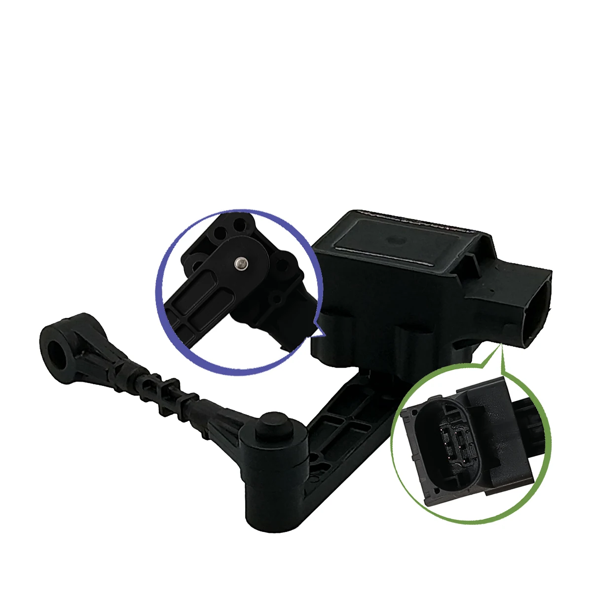 

LR020155 левый передний фтретный датчик высоты для Land Rover LR3 LR019137 RQH500071 RQH500070 LR020156