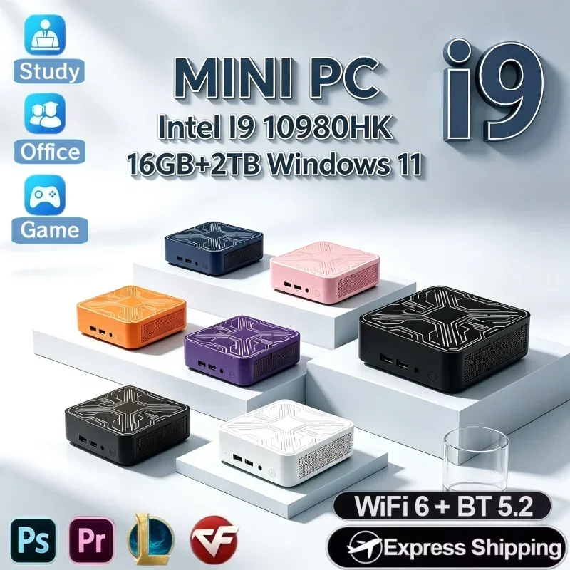 intel-i9‑10980hk-mini-pc-windows11-16gb-large-ram-2tb-ssd-wifi6-dual-band-4k-output-for-business-home-working