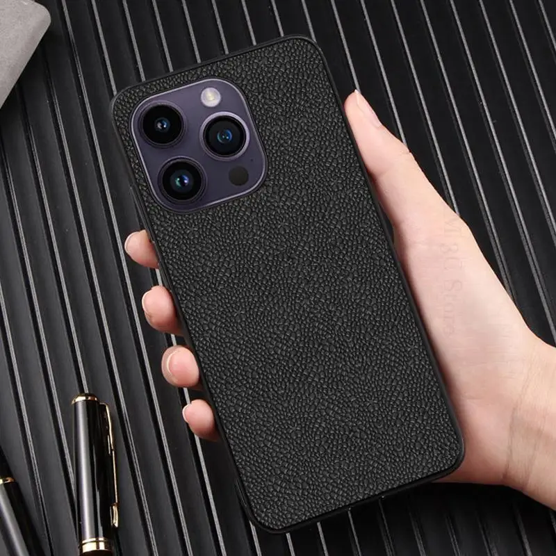 

Fundas For iPhone 15 Pro Max Shockproof Leather Phone Case For Apple 14 Pro Max Ultra Slim Protective Cover For iPhone 14 15 Pro