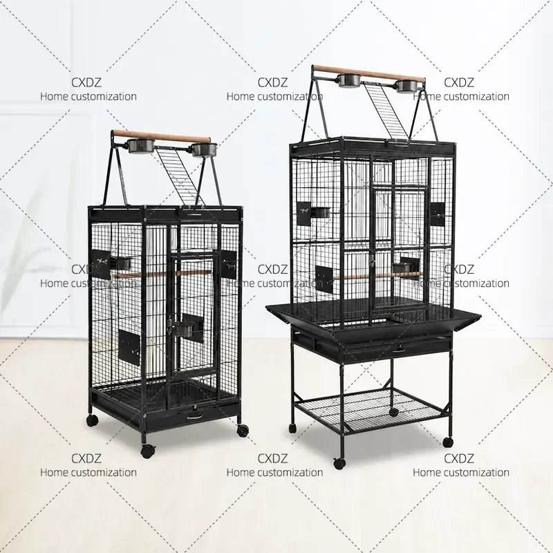 High End Metal Pet Cage Large Parrot Bird Cage Wholesale Direct From Manufacturer Durable Aviary for Big Birds